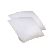 Set of 2 Stain Resistant Pillow Protectors European