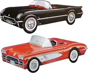 Dunwoody Specialty Sales - Classic Car Sets 12 Classic Car Party Food Boxes - Corvette Collection