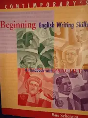 BEGINNING ENGLISH WRITING SKILLS Brand New BOOK Mona Scherga TEXT Learn Language