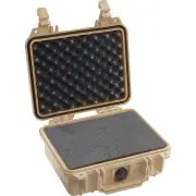 Pelican 1200 Case - Desert Tan with Foam