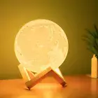 Moon Lamp Moon Night Light Uses Dimmable and Touch Control Design,Romantic Funn