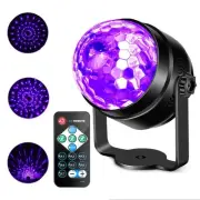 UV Black Lights for Glow Party, 6W LED Disco Ball Strobe Lights for Dark Part...