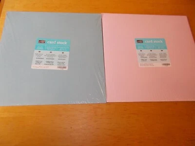 Stampin'Up! (2008-2009)IN-COLOR 12"x12"CARDSTOCK 2 Packs of 24 Sheets Reg.Textur