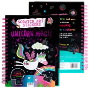 Unicorn Magic Scratch Art in racks
