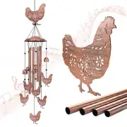 Chicken Wind Chimes for Outside,Chicken Gifts for Women/Men/Sympathy Gift/Mem