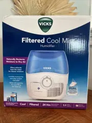 Vicks 1.1 Gal. Filtered Cool Mist Humidifier