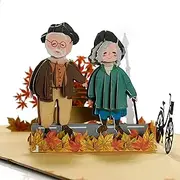 CUTPOPUP Grow Old Together Anniversary Card Pop Up, 3D Birthday Card, Retirement Card (Grow Old Together) LO137AU1520