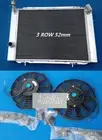 Custom Radiator & FANS FOR HOLDEN COMMODORE VB VC VH VK V8 4.2L 5.0L 78-86 MT