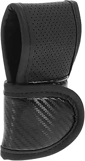 PRETYZOOM Car Gear Shift Knob Cover Durable PU with Stylish Texture Easy to Clean Install Fits Models Gear Stick Protector for Automatic Manual Cars