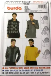 Burda 8298 Misses Jacket 8-10-12-14-16-18-20 Sewing Pattern 4 Styles OOP