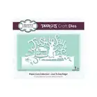 Creative Expressions Paper Cuts Edger Craft Die - Just to Say*