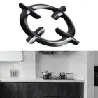 Iron Gas Stove Ring Black Trivet Grates Burner Holder wok