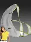 LACOSTE Shoulder BACKPACK Bag Vintage L71 Casual 11 Dove Grey NEW