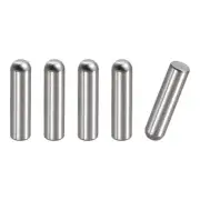 5x18mm Dowel Pins, 5pcs Round Head Flat Chamfered End Dowel Pin