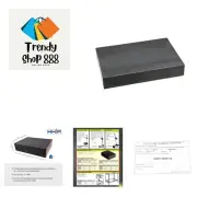 Granite Surface Plate, Grade B, Ledge 0, 18" x 12" x 3"