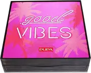 Milano Pupart M Makeup Palette 003 Good Vibes - Cosmetic Palette for Eyes, Lips, and Face - With Powder Blush, Highlighter, Concealer, Lipstick, and Eyeshadow - Paraben-Free Formula - 0.7 oz
