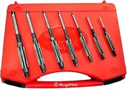 Buyohlic 7 Pcs. Adjustable Hand Reamer Set II Covers 1/4" to 15/32" Reamer Sizes Range II Straight Flute