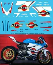 1/12 DECALS for DUCATI PANIGALE 1199 S MARTINI LIVERY DECALS TB DECAL TBD423