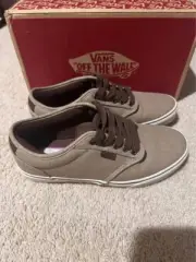 Vans 9 mens/ 10.5 women brown tan LN With Box See pics!