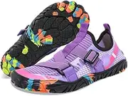[SPUKEP] Water Shoes Women Men Quick Dry Non-Slip Barefoot Aqua Socks Lightweight for Swim Surf Beach Pool Yoga