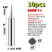 Iron Head 936 Replace Pencil 900M-T-I Soldering Tip Inner Core Conical Solder