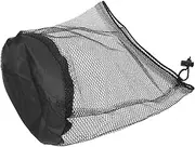 LIFKOME Portable Mesh Beach Bag Transparent Drawstring Cosmetic Organizer Large Capacity Travel Toiletry Bag for Swim Shower Makeup Versatile Storage