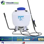 Garden Sprayer Kincrome PRO 15Ltr Backpack Adjustable Piston Pump Lance Portable