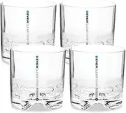 Everclear Tritan Tumbler, 350 ml Capacity (Pack of 4)