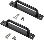 2pcs Barn Door Handle, 128mm (5") Closet Door Handles Pulls for Cupboard Cabinet Wardrobe Drawer