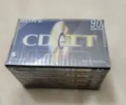 Sony CD-IT Type II High Bias 90 min Slim Case Cassettes C-90CD2A New 5 pack