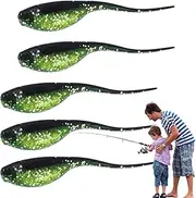 Soft Fishing Lures | Realistic Fishing Swimbaits,Realistic Fish Luring Tools, Freshwater Angling Baits for Pond River Lake