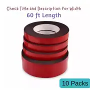 10 Pcs Double Sided 7/8 inch 60 Feet Home Automotive Acrylic Foam Tape Auto Car