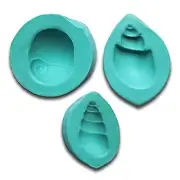 Scott Clark Woolley Snail Shell Molds (set of 3)