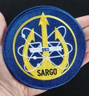 USS SARGO SSN 583 ~ Nuclear Attack Submarine ~ USN US Military NAVY Patch