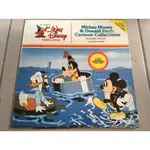 ．私人好貨．二手．LD．早期 迪士尼【MICKEY MOUSE DONALD DUCK】中古 非黑膠 鐳射影碟 光碟唱盤