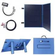 300W Solar Blanket Mat Mono 12V Folding Solar Panel Kit With Standing Legs