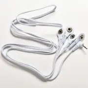 4 pin 2.5mm Economic Electrode Lead Wire for Tens Machine Massager 3.5mm S.SZ