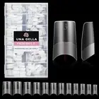 Medium Square Gel x Nails - 504pcs Full Matte Square Gel x Medium Square Half