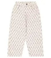 [The New Society] The New Society Elaine printed cotton pants Y 8 multicoloured