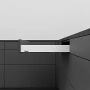 Blum 770N45S0S LEGRABOX 18" L x 2-5/8" H Full Extension Concealed - Silk White
