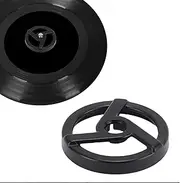 45 RPM Record Adapter, 7 Inch 45 Adapter for Record Player, 38mm ABS Dome, Compatible with Most Turntables, Snap On Design for Stability and Premium Sound, DJ, Home Use