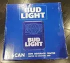 Bud Light Mini Portable Compact Personal Fridge Cooler New In Box 12 Volt New