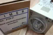 ATE8-41 Autonics Universal Analog Timer 1Sec, 10Sec, 1Mi, 10Mi.1H W/Socket Base