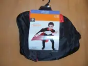 Halloween Costume Boys Youth Vampire accessories only black cape teeth OSFM