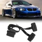 ˇ16Pin OBD2 Flat Extension Cable 1 To 2 Female Splitter Universal Auto Car