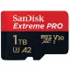 SanDisk 1TB 1TG microSDXC Extreme Pro【170MB/s】UHS U3 4K V30 A2 C10 SDSQXCZ-1T00 手機記憶卡