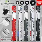 Super Stroke 3.0 Traxion Black White Gray Putter Grip / Free Masters BM