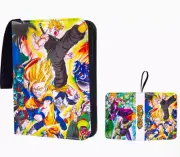 Dragon Ball Z TCG BINDER Fusion World GOKU TRUNKS trading Card Book Album 9 GRID