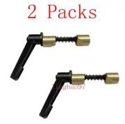 2x Bridgeport Milling Machine Bolt Handle Quill Lock Sleeve Vertical Mill Tools