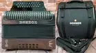 Hohner Corona C-II Redesigned Red/Gold FBbEb FBE Button Accordion | German Made